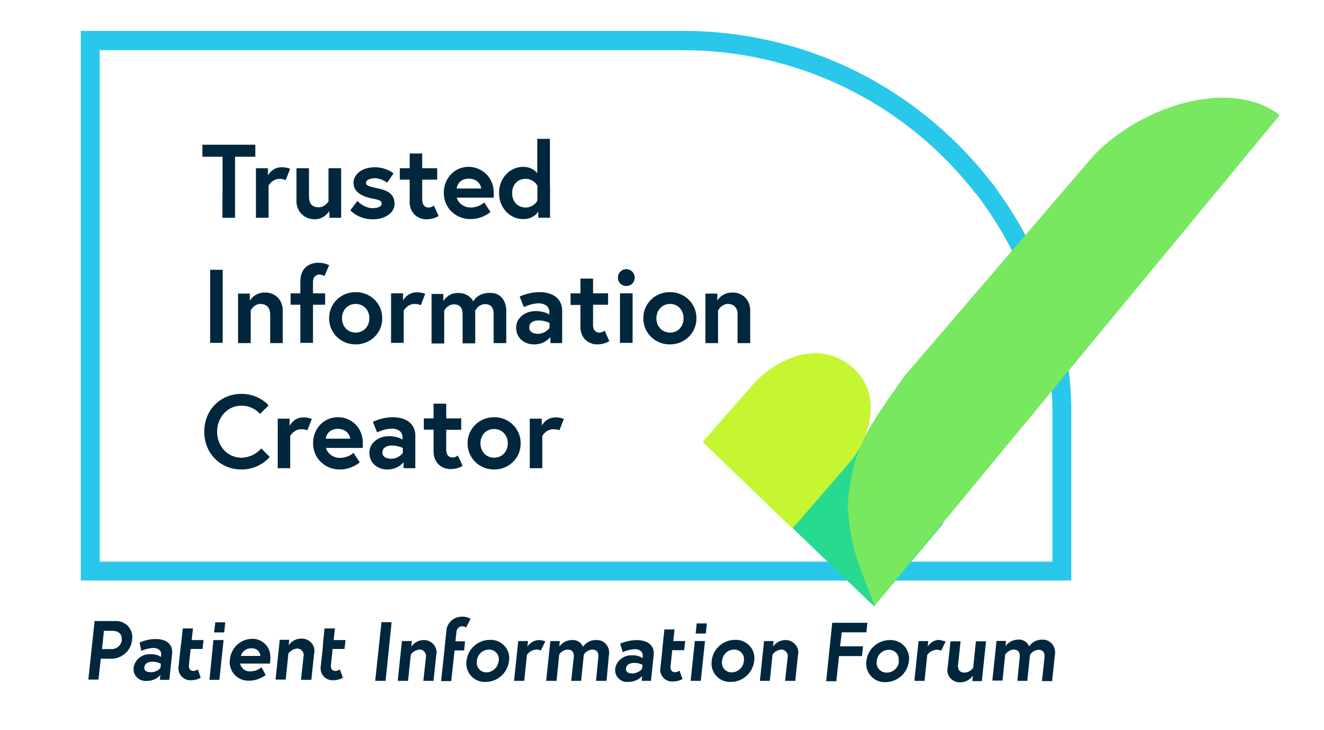 Patient Information Forum logo - Trusted Information Creator